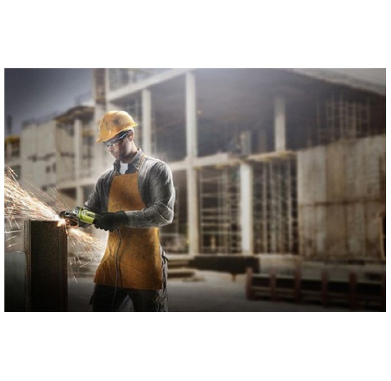 Ryobi ZRAG403G 5.5 Amp 4-1/2 in. Angle Grinder (Green)