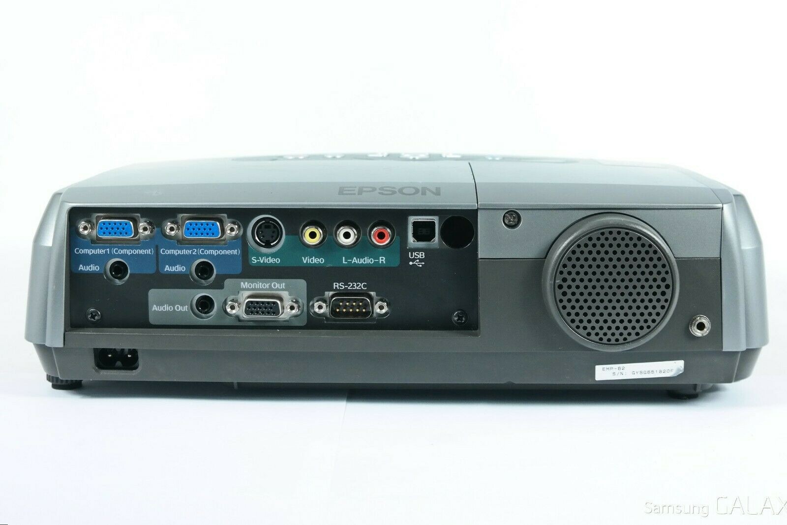 Epson 62C 3LCD Projector (EMP-62) HD 1080i 2000 ANSI Lumens 800 x 600 HDMI-adapter Home Theater with Accessories bundle