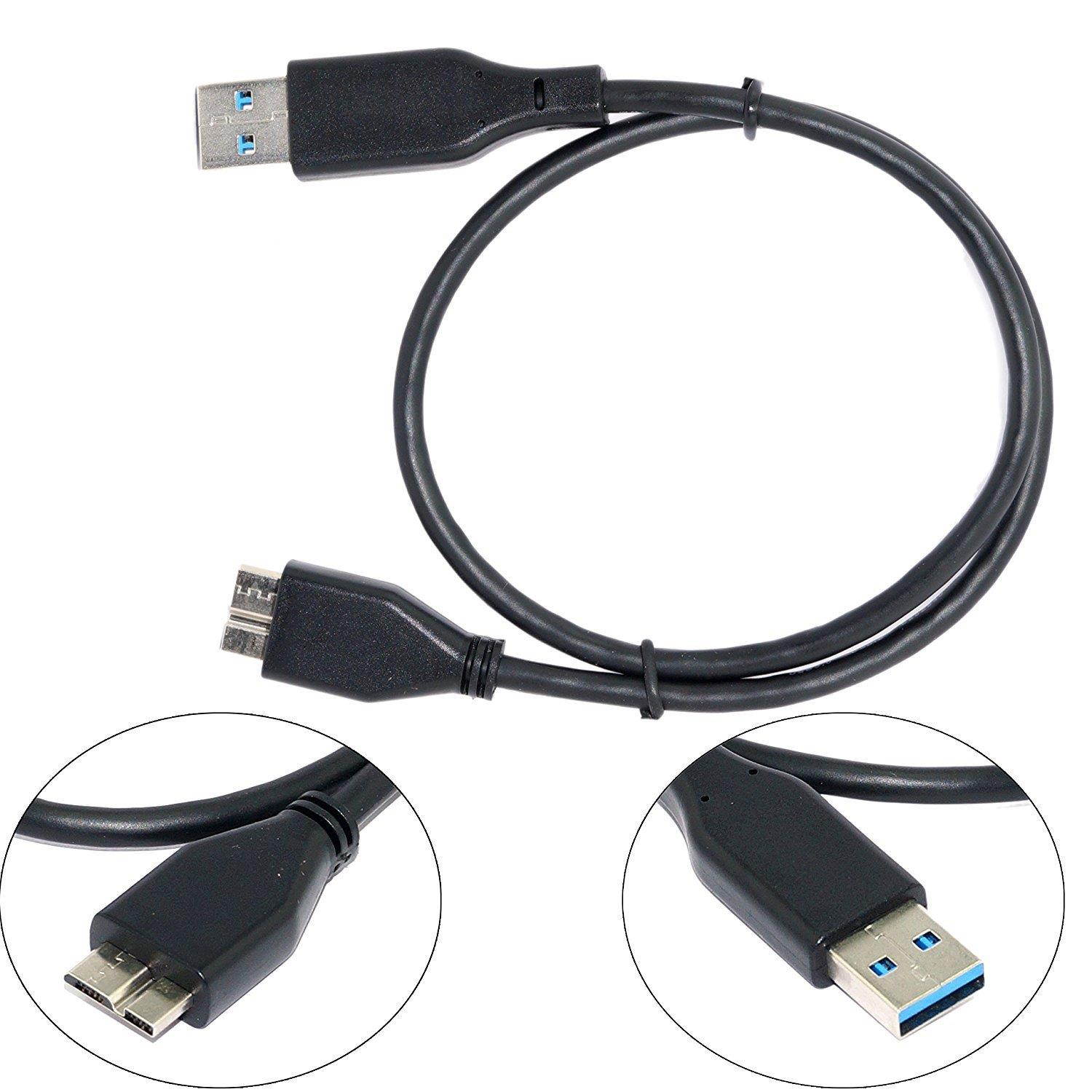 Super Speed USB 3.0 Cable A to Micro B for External Hard Drives (SaiTech IT-001)