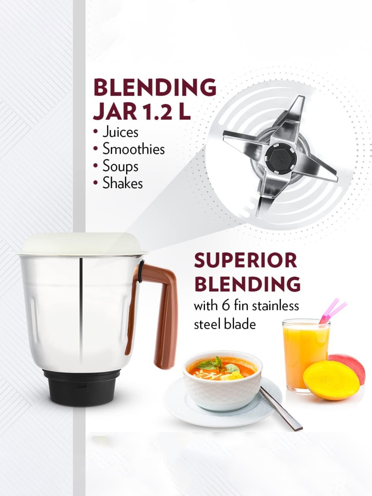 BLACK+DECKER BXCJ0101IN Citrus Juicer 30 Watt 1L (White)