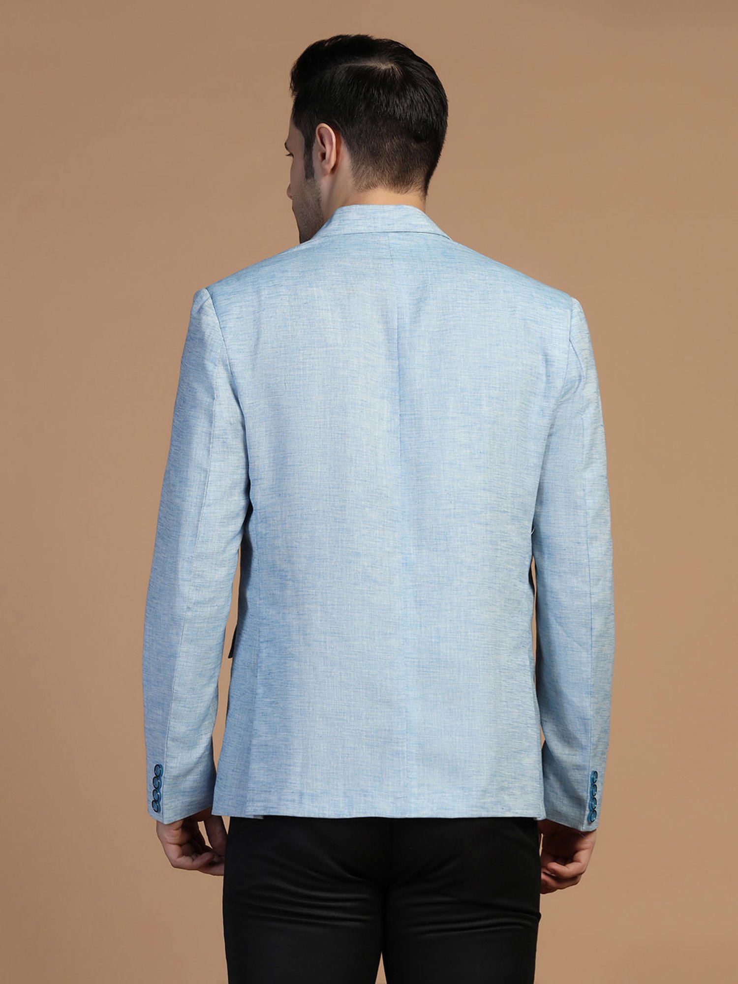 Arrow Sports Green Regular Fit Texture Waistcoat