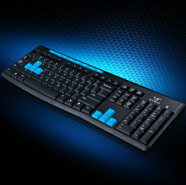 2016 Delog V90 Multimedia Ergonomic Usb Gaming Keyboard +2.4GHz 1000/1600DPI 6 Buttons Usb Wireless Gaming Mouse Set