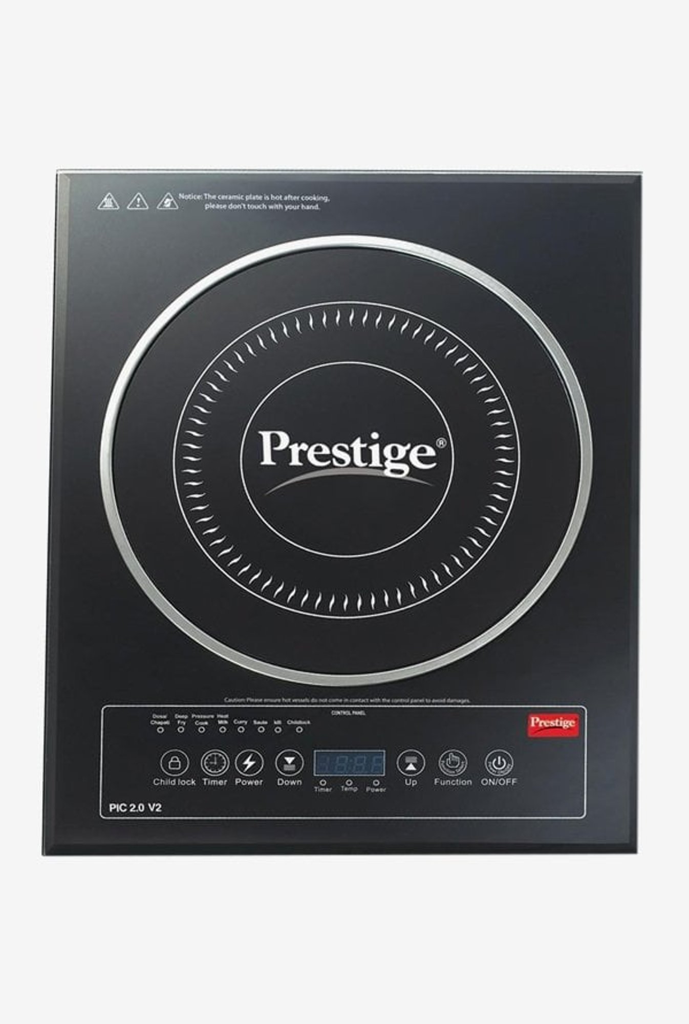 Prestige PIC 2.0 V2 2000W Induction Cooktop (Black)