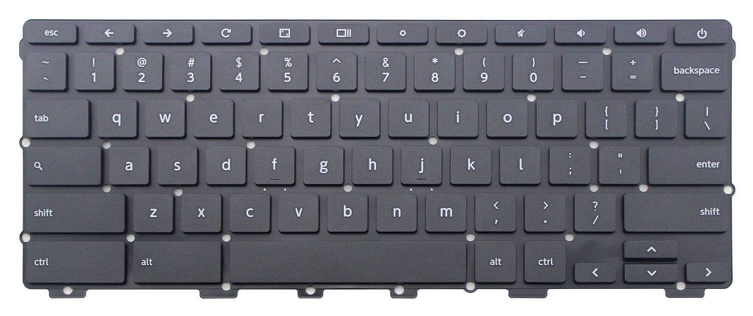 New US Black Keyboard For Toshiba Chromebook CB30 CB30-A3120 CB35 CB35-A3120 Series
