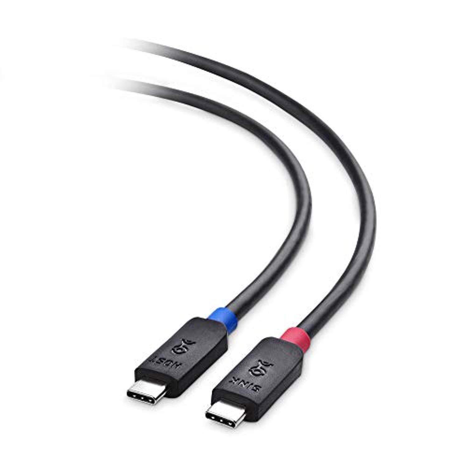 cable matters full featured usb c cable (active usb c cable) with 4k 60hz video, data transfer up to 10gbps and 60w power deliv