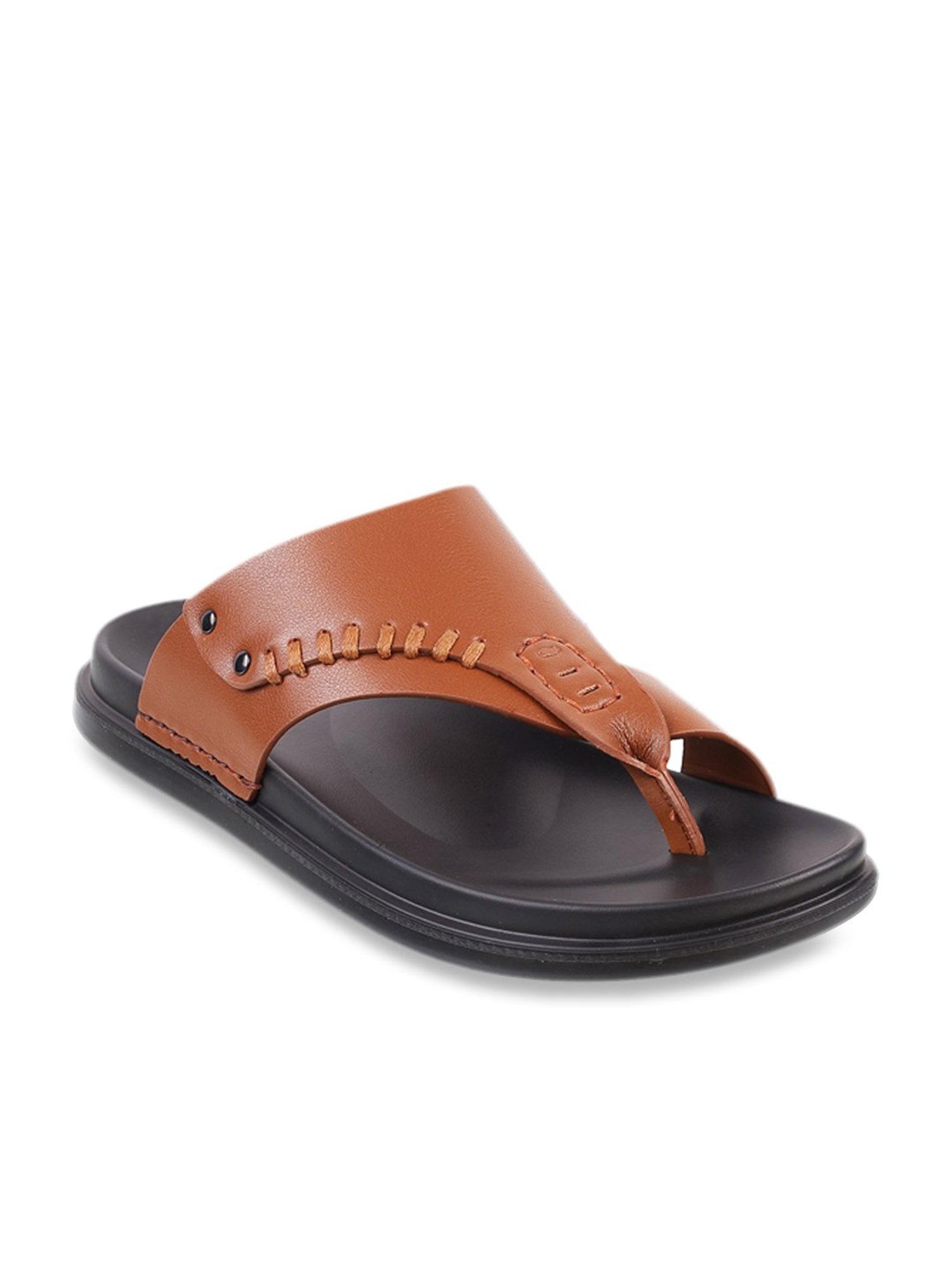 Da Vinchi by Metro Men's Tan Thong Sandals