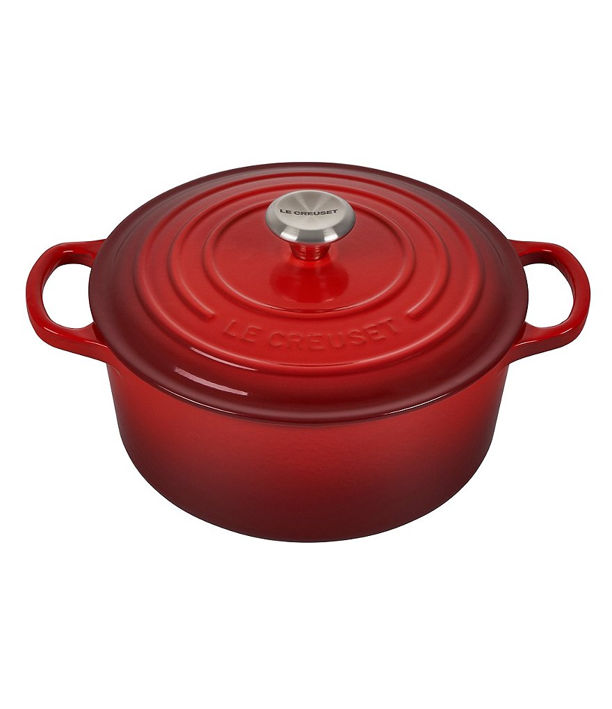 Le Creuset Signature 4.5-Quart Round Enameled Cast Iron Dutch Oven