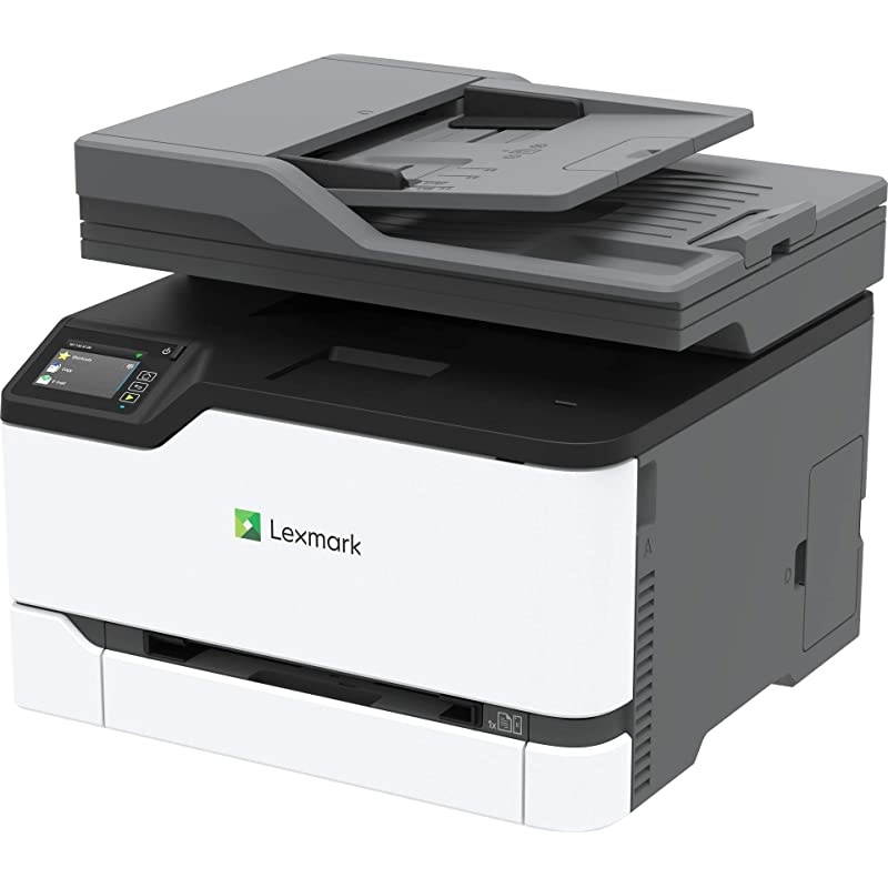 MC3426adw Color Laser Multifunction Product with Print, Copy, Fax, Scan and Wireless Capabilities, Plus Full-Spectrum Security and Print Speed up to 26 ppm (40N9360), White, Small