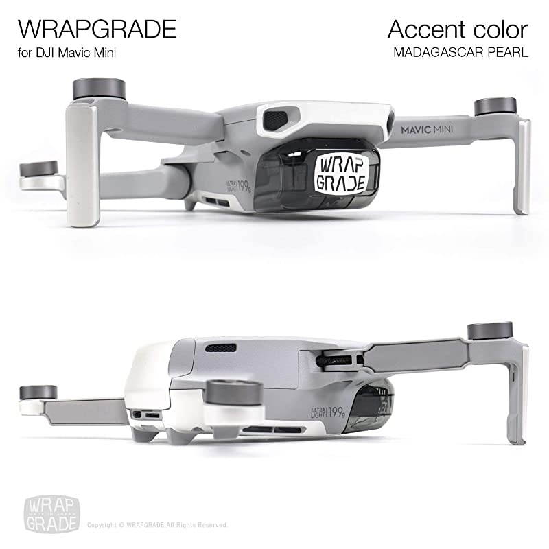 Skin Compatible with DJI Mavic Mini | Accent Color (Madagascar Pearl)