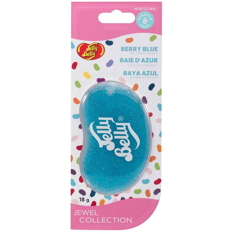 Jelly Belly 3D Jewel Air Freshener - Blue