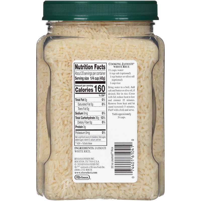 Rice Select Jasmati Long Grain Jasmine Rice - 32oz