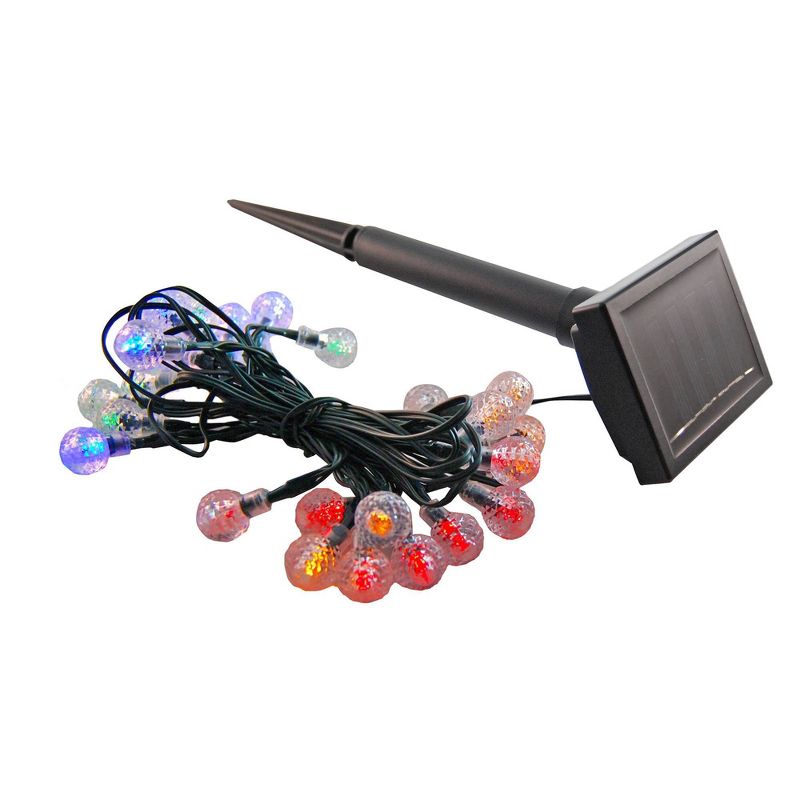 30 Faceted Balls Solar String LED Lights