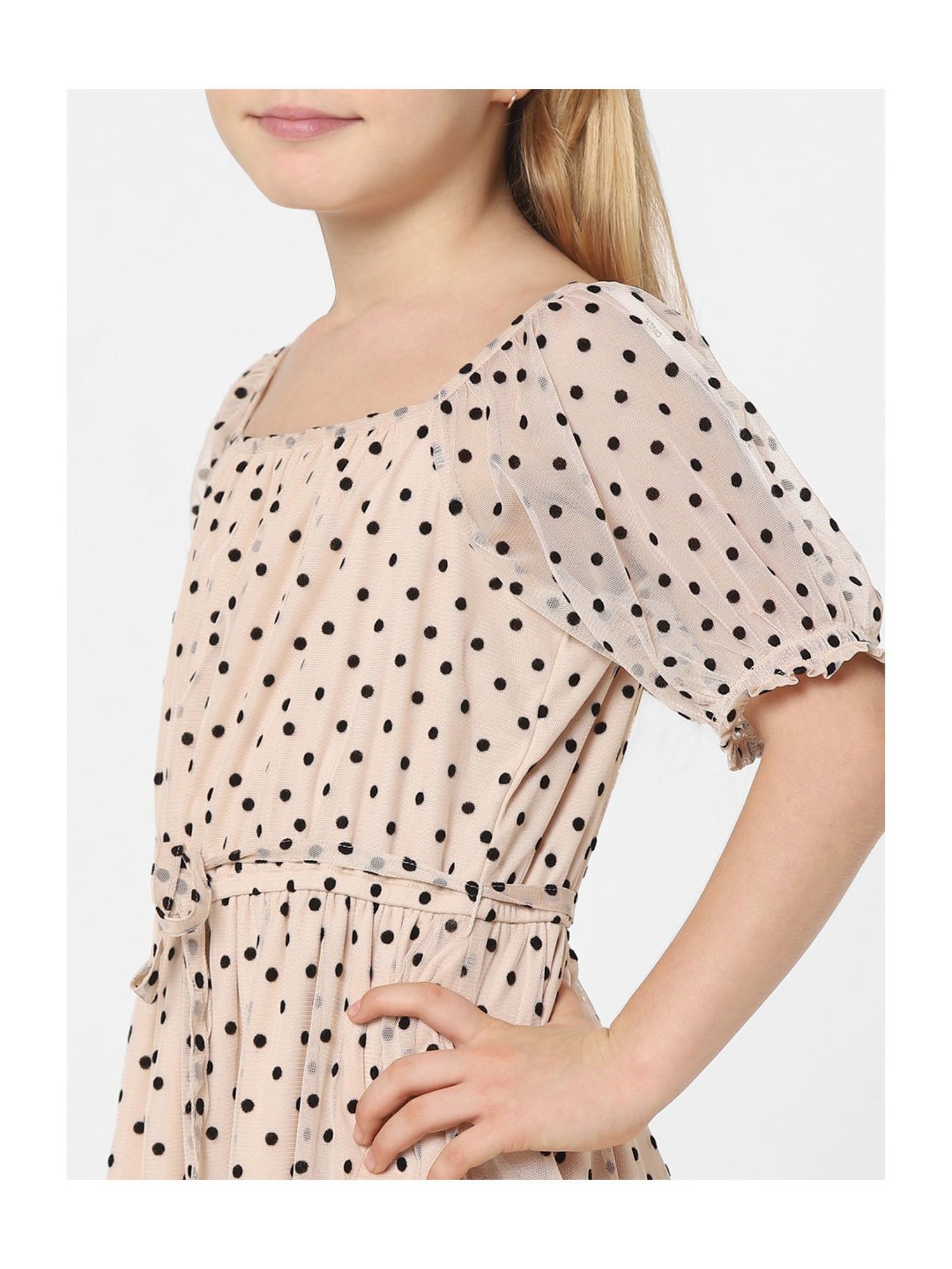 KIDS ONLY Beige Printed Dress