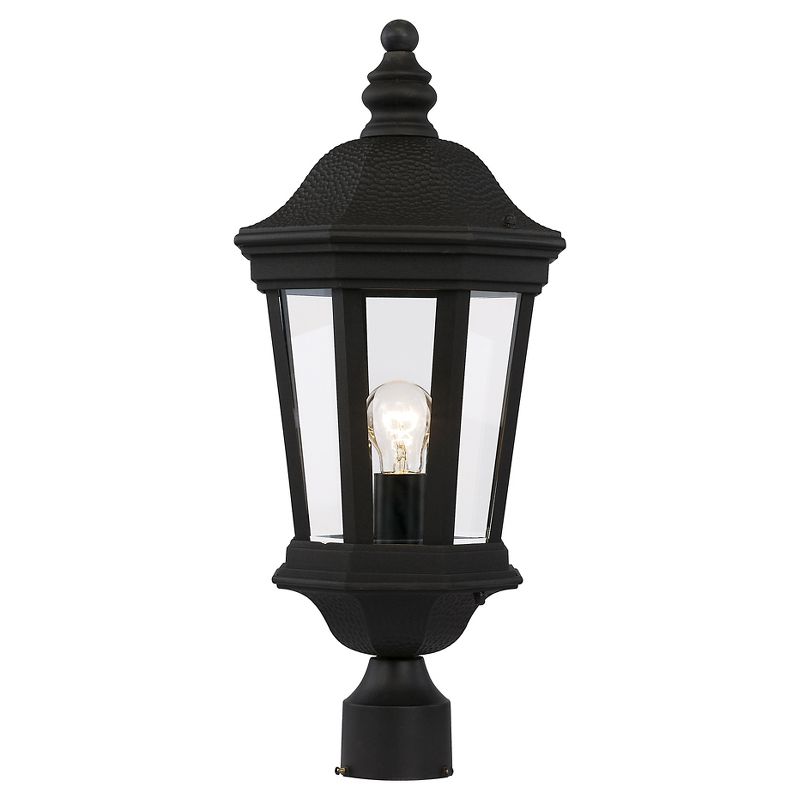 Kathy Ireland J du J Sierra Craftsman 18"H White Outdoor Post Mount Light