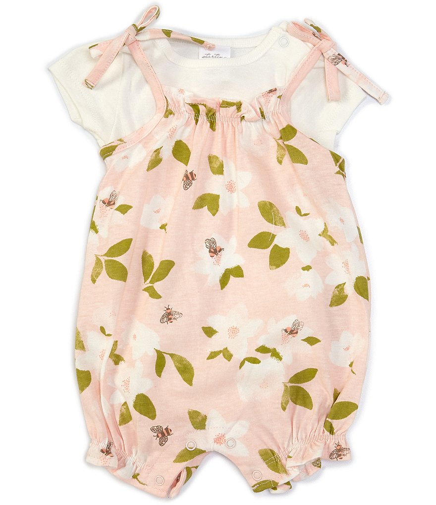 Burt's Bees Baby Newborn-9 Months Long-Sleeve Turkey Trot Footed Coverall