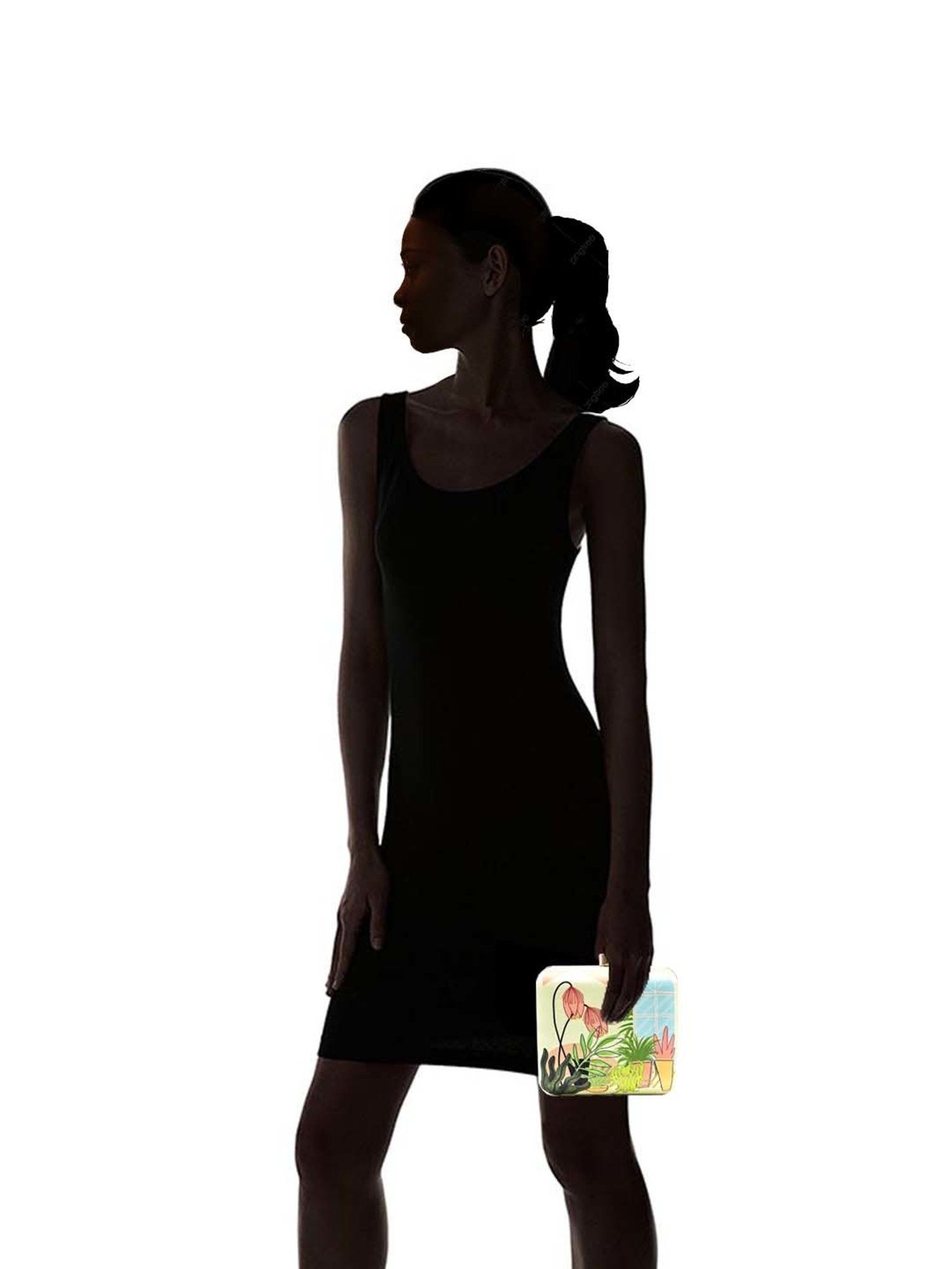 Sugarcrush Multicolor Printed Clutch