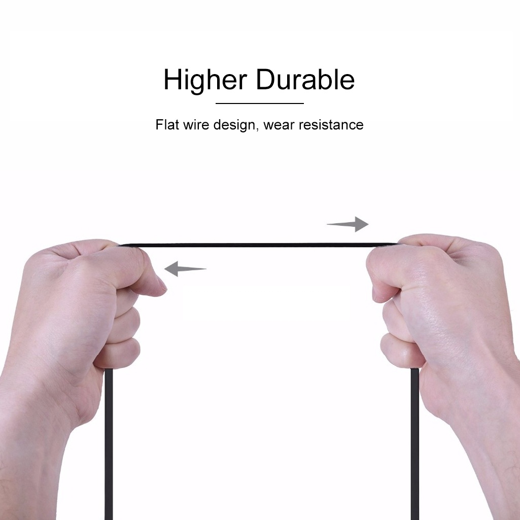 REXLIS CAT6-3 CAT6 Flat Ethernet Unshielded Gigabit RJ45 Network LAN Cable, Length: 0.5m