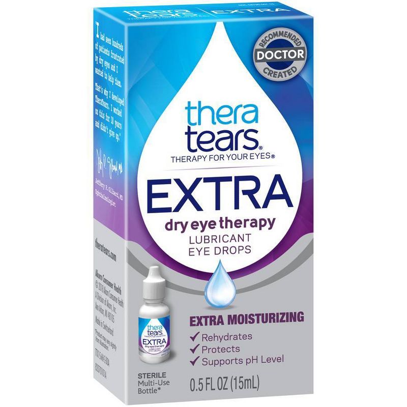 Thera Tears Extra TM Dry Eye Therapy Lubricant Eye Drops - 15ml
