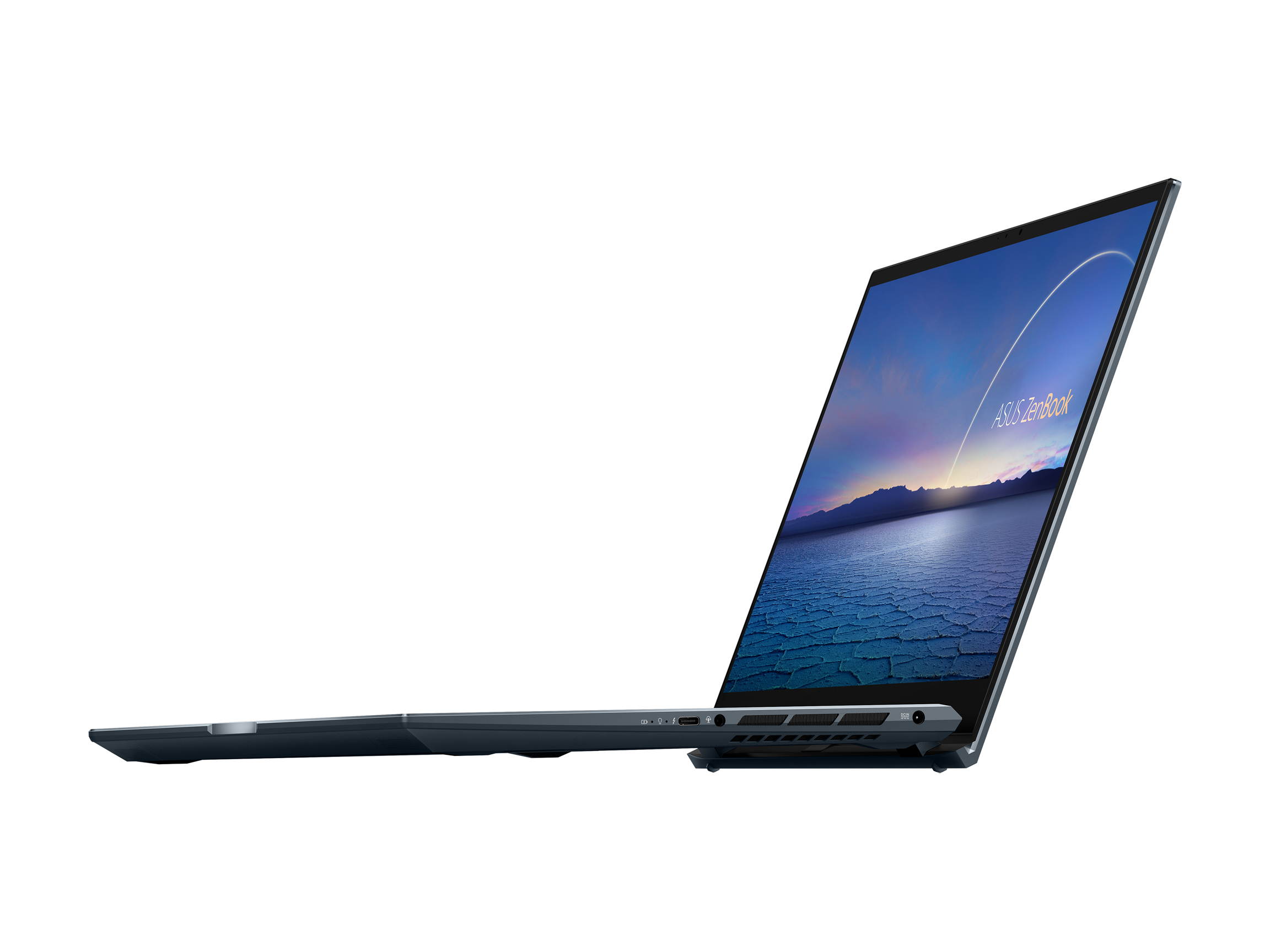 ASUS ZenBook Pro 15 OLED Ultra-Slim Laptop 15.6" 4K UHD OLED NanoEdge Bezel Touch Display, Intel Core i7-10750H, GeForce GTX 1650 Ti, 16GB RAM, 1TB PCIe SSD, Windows 10 Pro, Pine Grey, UX535LI-IH77T