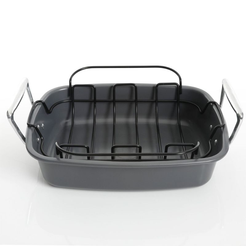 Farberware 12" x 16" Nonstick Roaster with Rack