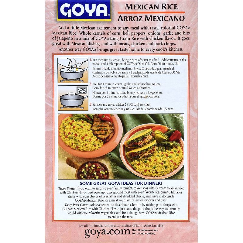 Goya R Mex Rice Mix 7oz
