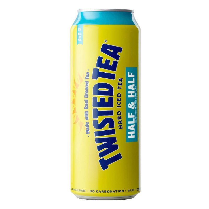 Twisted Tea Half and Half Hard Iced Tea and Lemonade - 24 fl oz Can