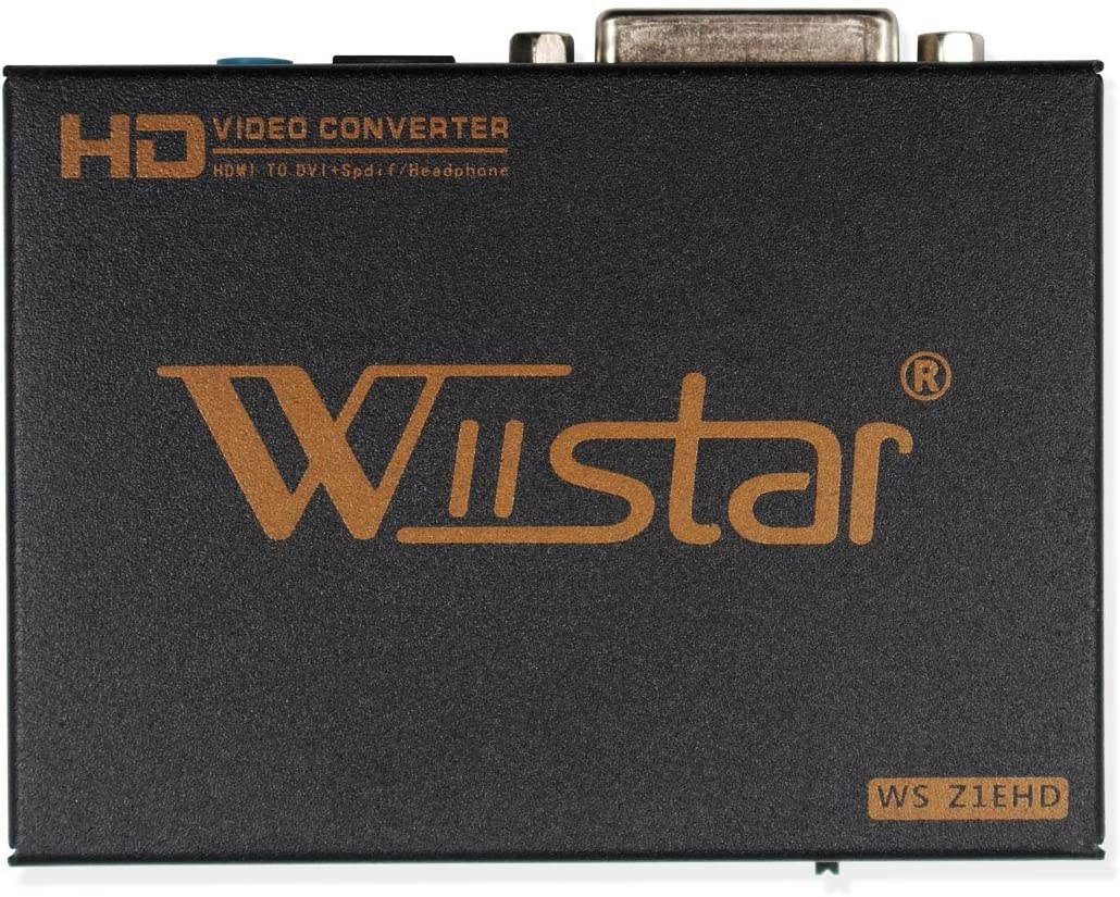 HDMI to DVI Converter Spdif/Toslink Earphone Output Audio Video Converter for PS/XBOX360,/Blue-ray DVD,/HD STB