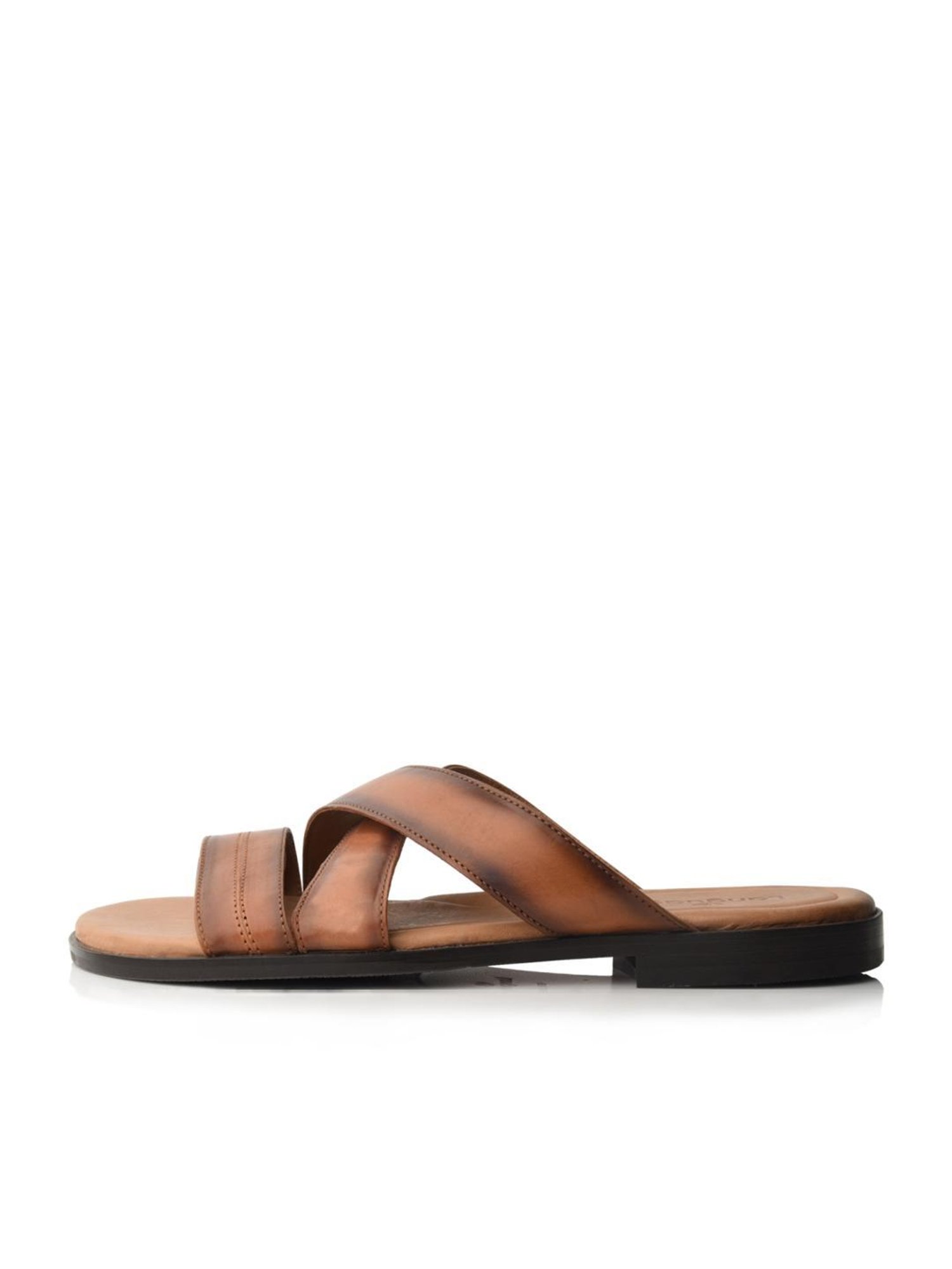 Language Shoes Men's Timothy Tan Toe Ring Sandals