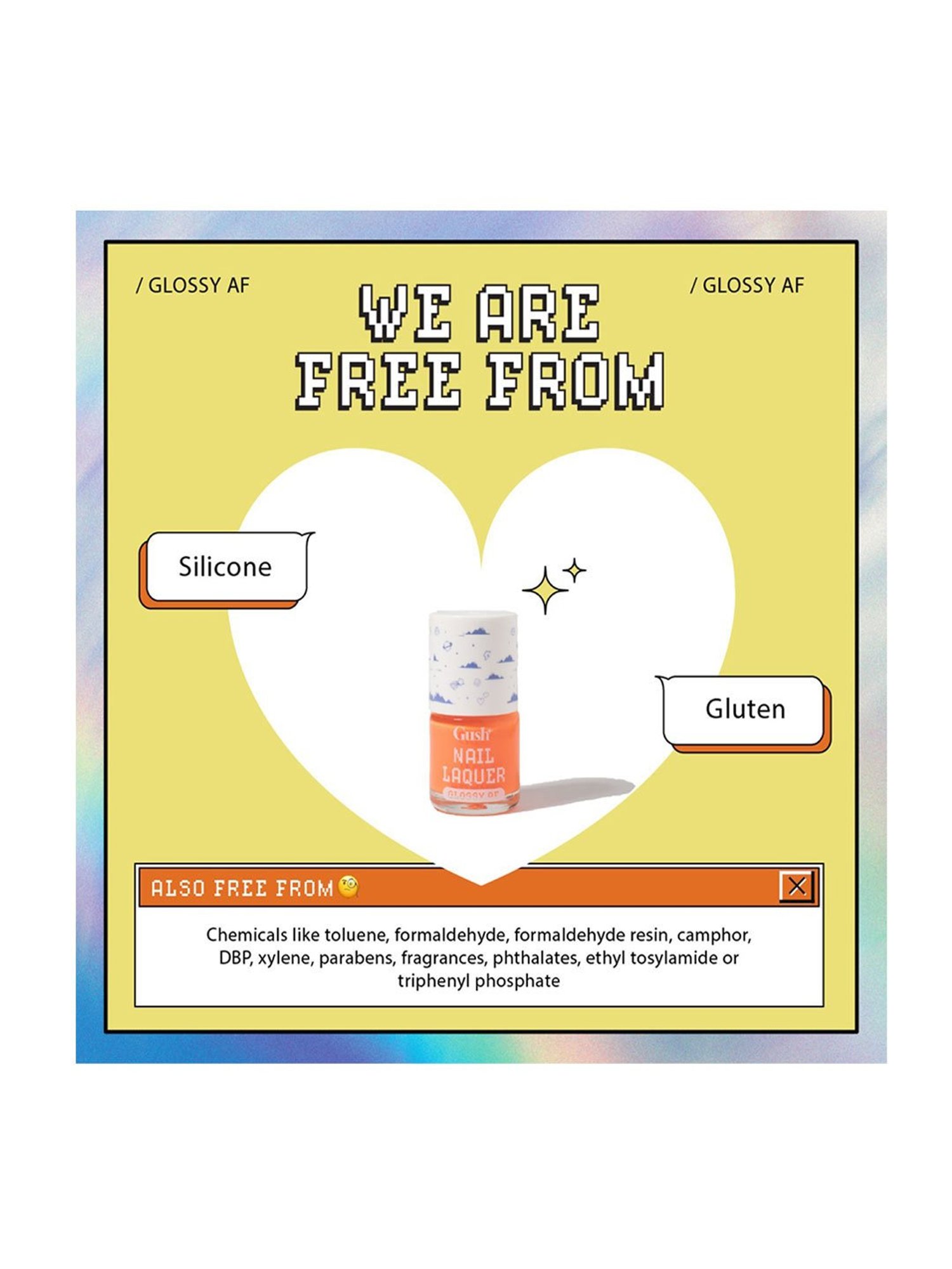 Gush Nail Lacquer Orangesicle - 7 ml