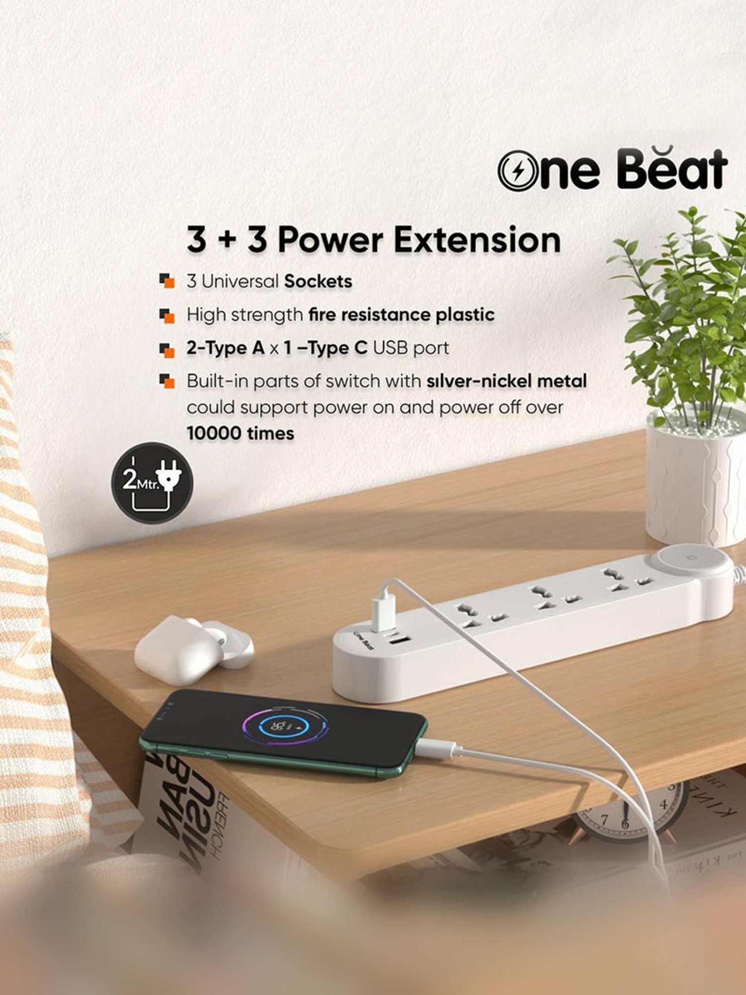 Eveready B22D 14W LED Bulb - Pack of 2 (3B65PB00014, White)