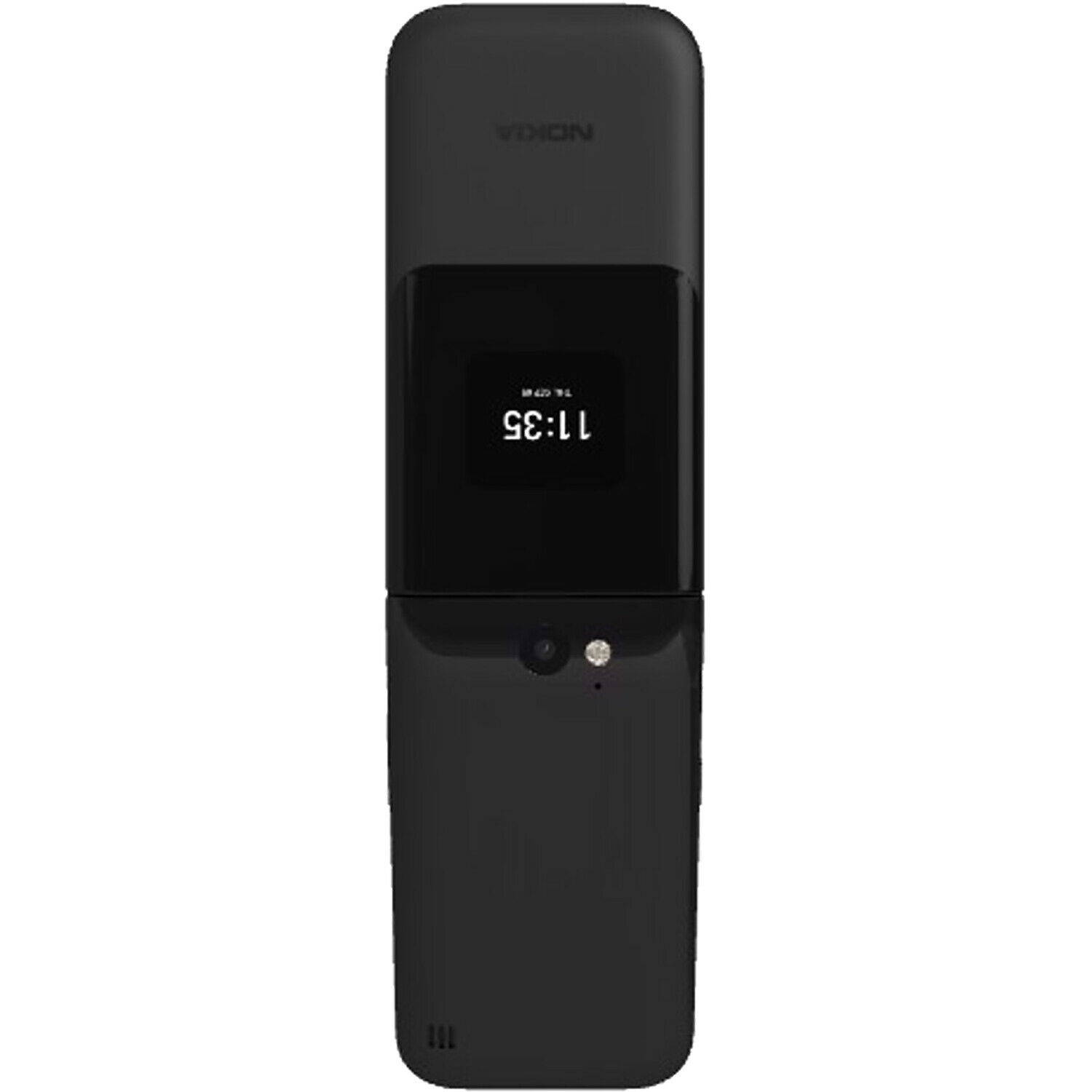 Nokia 2720 Flip Dual-SIM 4GB ROM + 515MB RAM (GSM Only | No CDMA) Factory Unlocked 4G/LTE Keypad Phone - (Red) - International Version