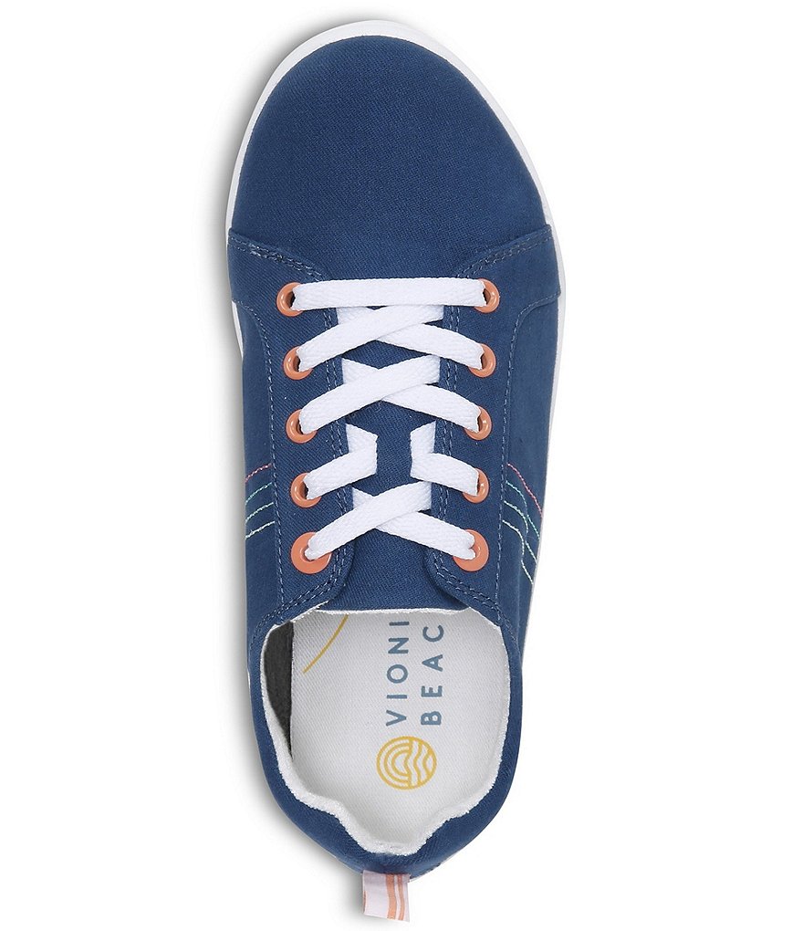 Vionic Stinson Washable Lace-Up Canvas Sneakers