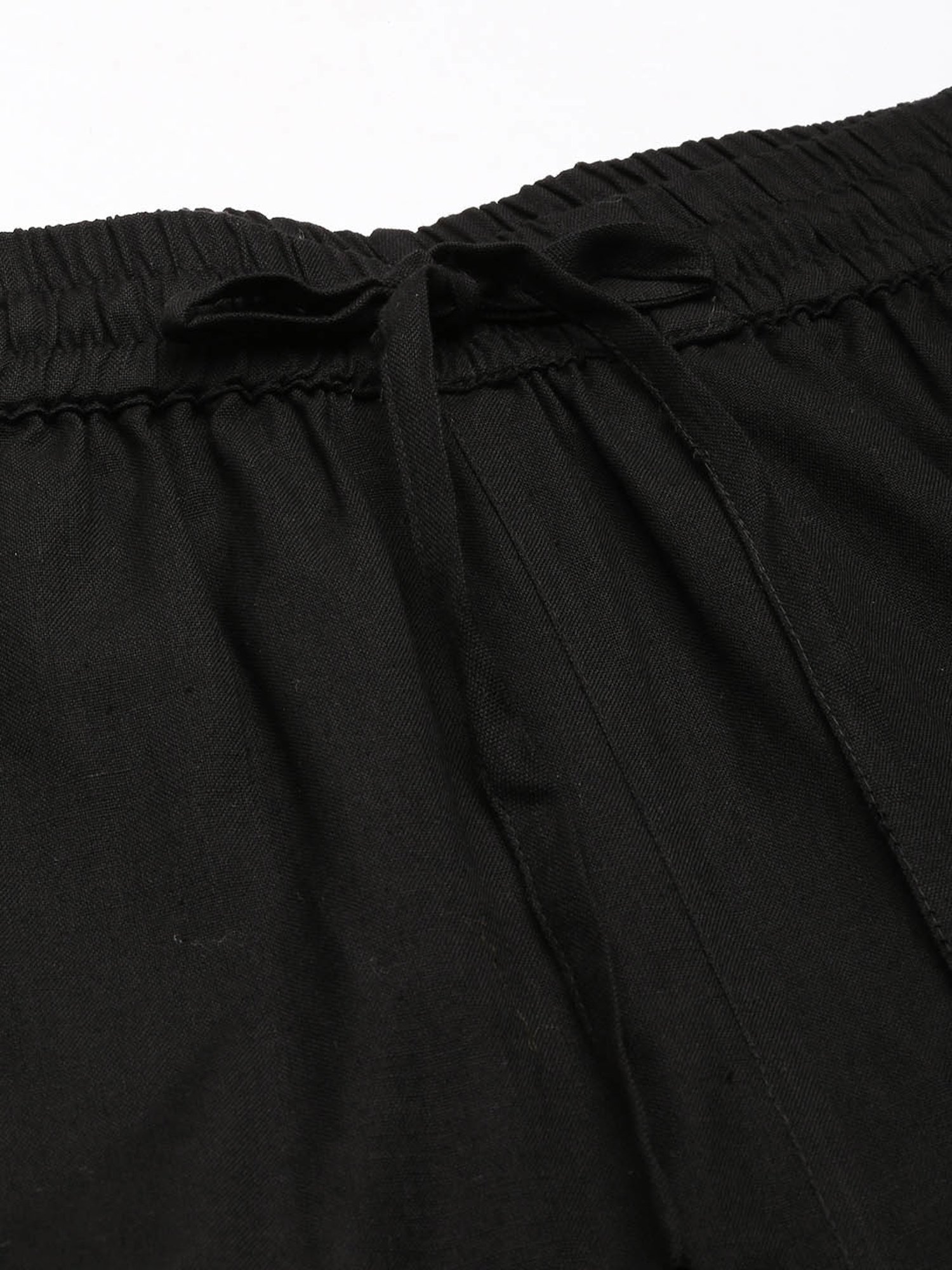 Amukti Black Pencil Pants