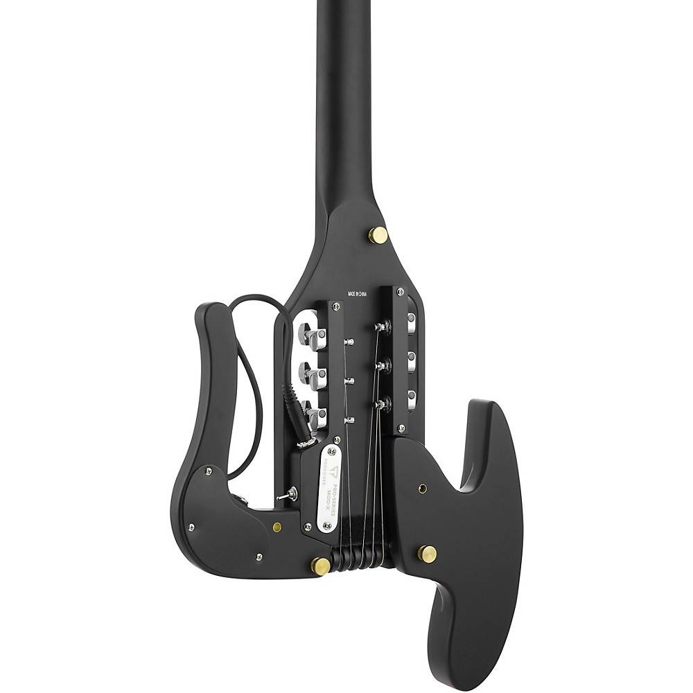 Traveler Guitar Pro-Series Mod-X Hybrid Travel Guitar Matte Black