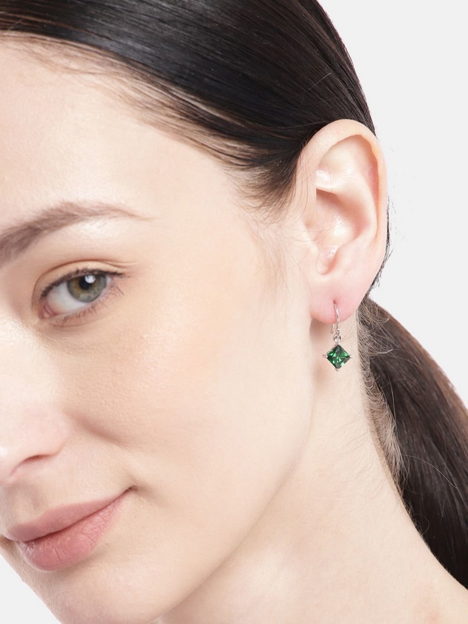 Zavya 92.5 Sterling Silver Drop Earrings for Women