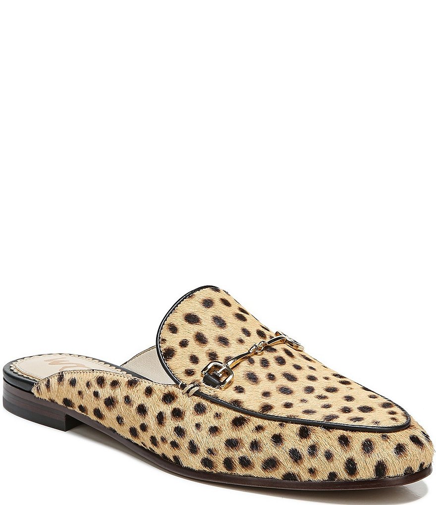 Sam Edelman Linnie Dotted Print Haircalf Mules