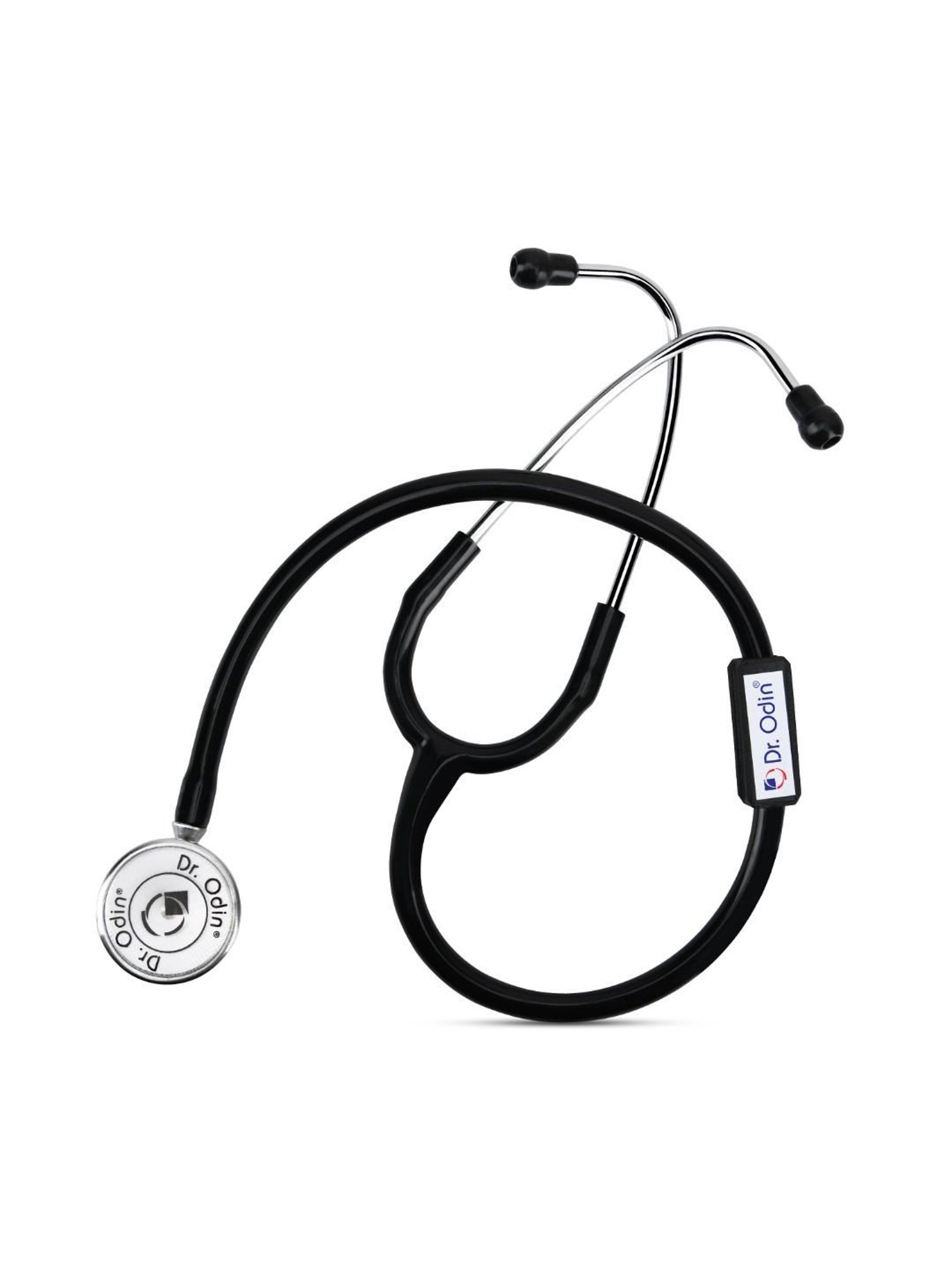 Dr. Odin Basic Brass Frame Stethoscope (Black)