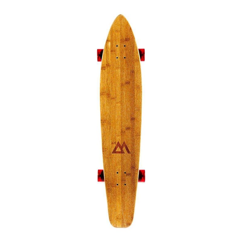 Magneto Boards 44" Kicktail Cruiser Skateboard - Red