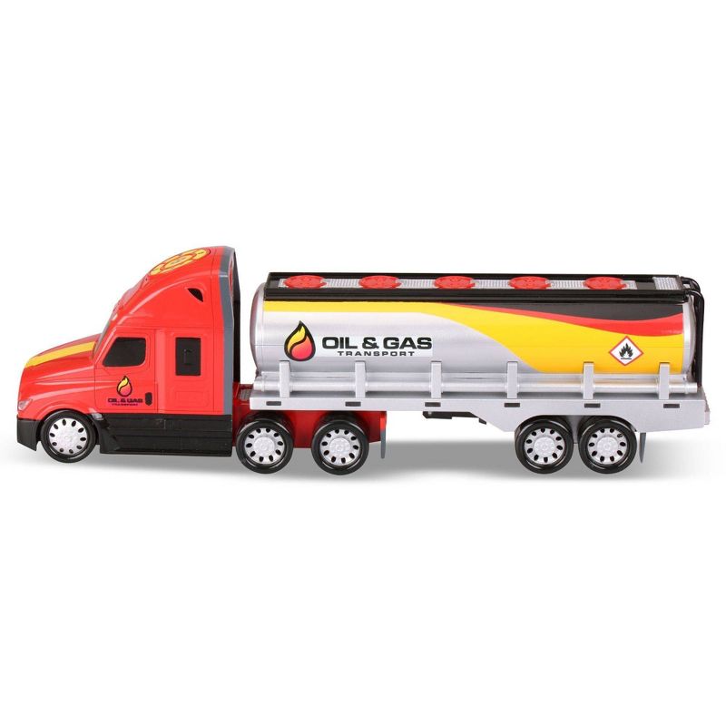 Kid Galaxy Road Rockers Motorized Lights and Sound Oil Gasoline Truck