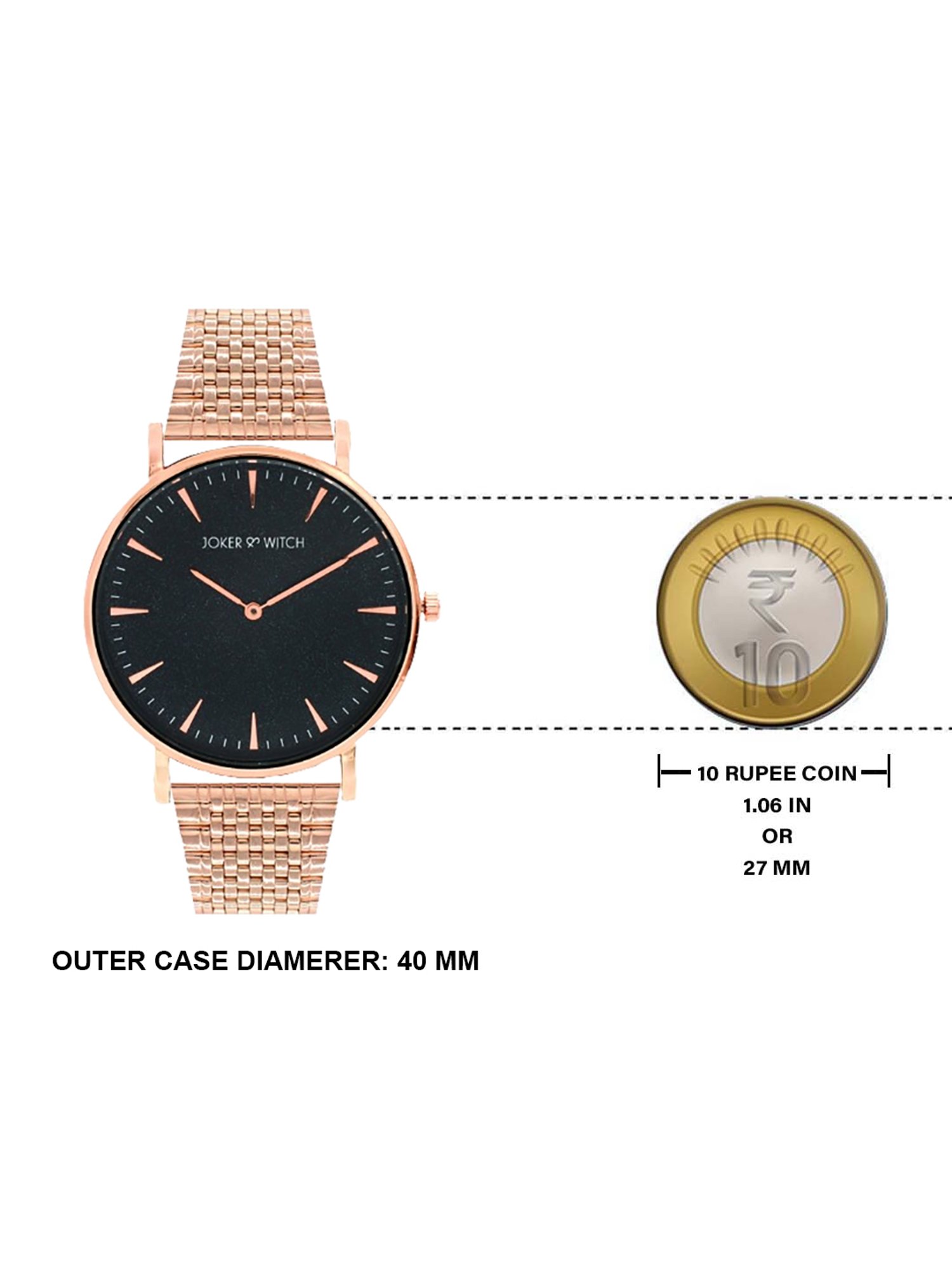 Joker & WItch JWLT582 Analog Watch for Women With Ring, Bracelet