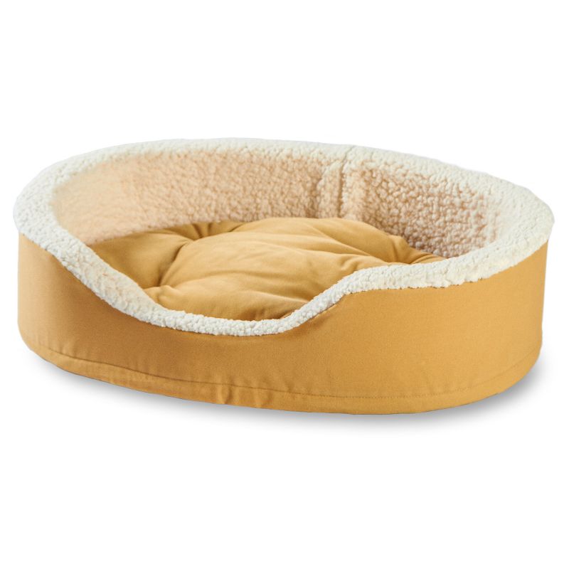 Kensington Garden Oliver Foam Dog Bed - Toast - XS
