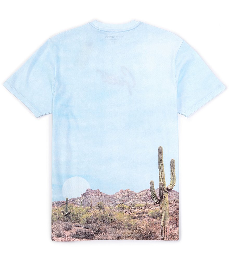 Guess Short-Sleeve Cactus Print Tee