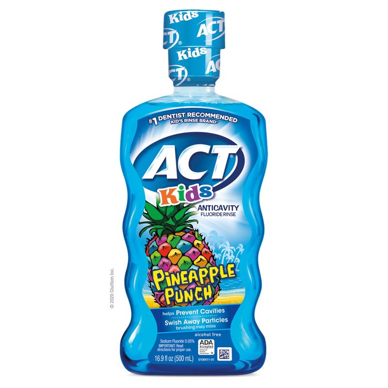 Act Kids Pineapple Punch Mouth Wash - 16.9 fl oz