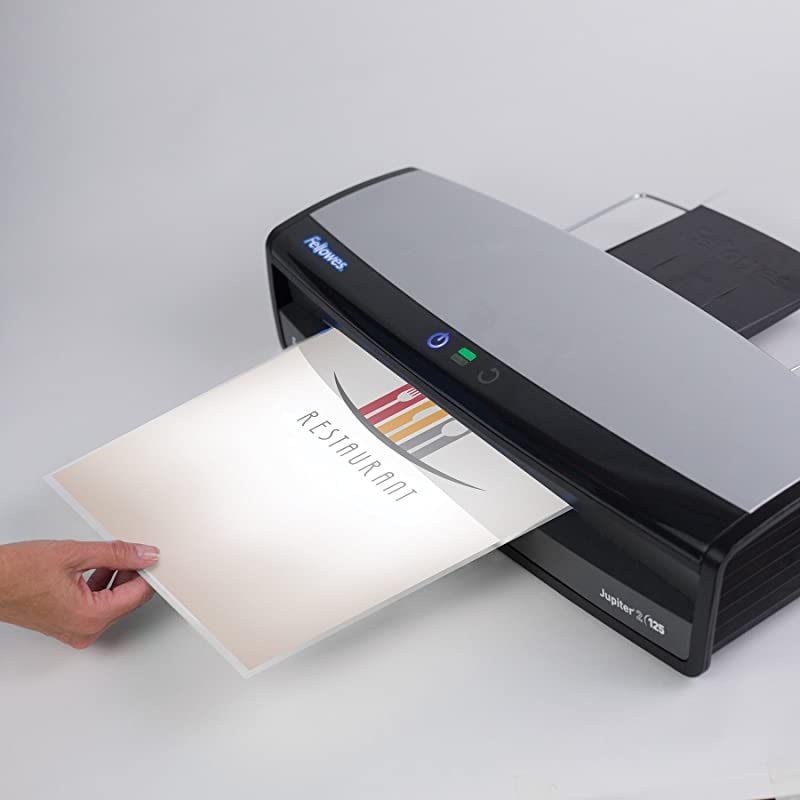 Laminating Pouches Thermal Menu Size 175 x 115 Inches 3 Mil 25 Pack 52011clear