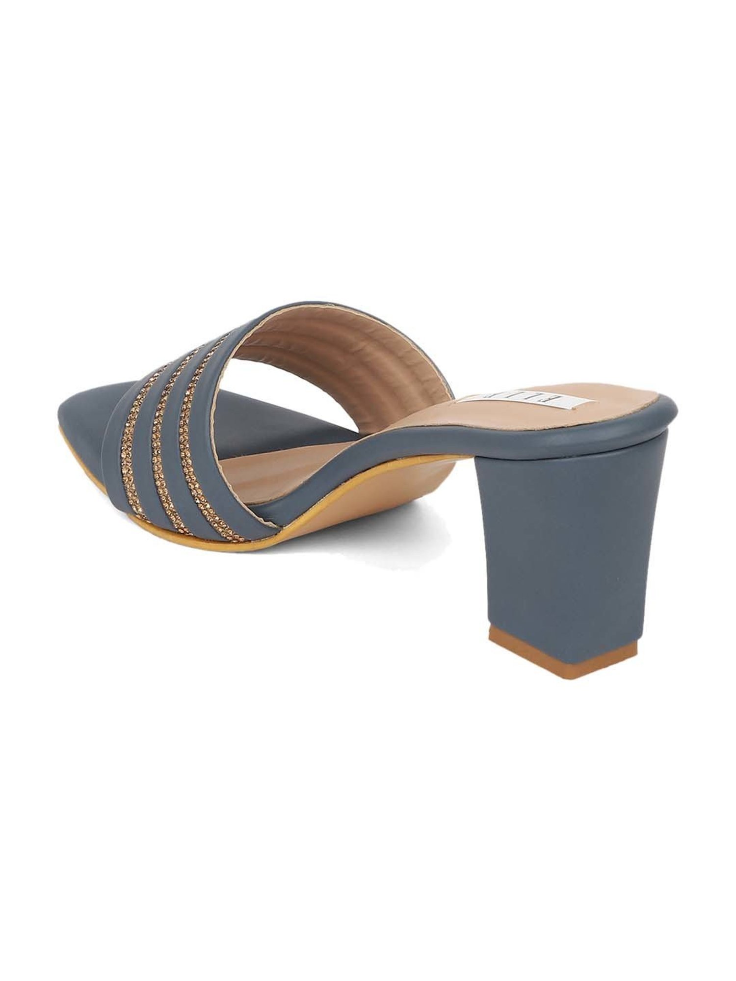 Elle Women's Navy Casual Sandals