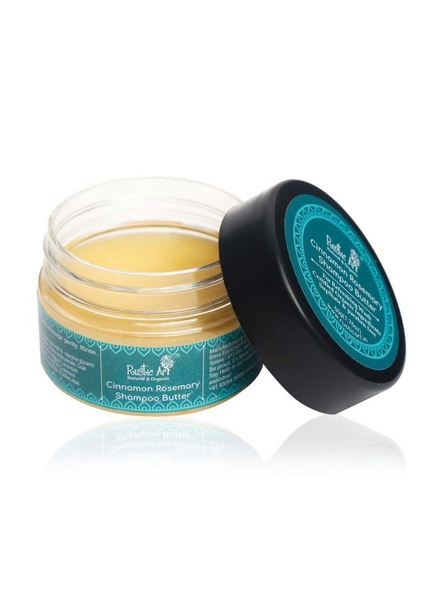 Rustic Art Cinnamon Rosemary Shampoo Butter - 50 gm