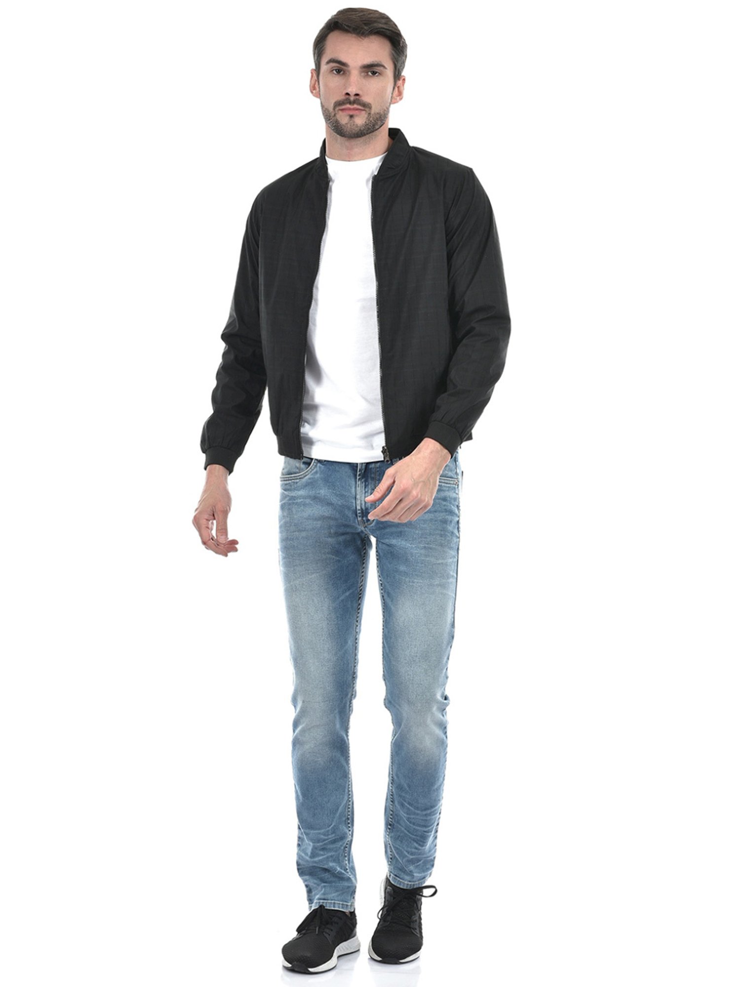 Lawman Multicolored Cotton Regular Fit Checks Reversible Jackets