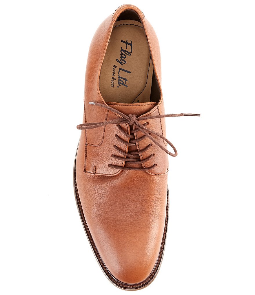 Flag LTD. Men's Shelby Leather Plain Toe Oxfords