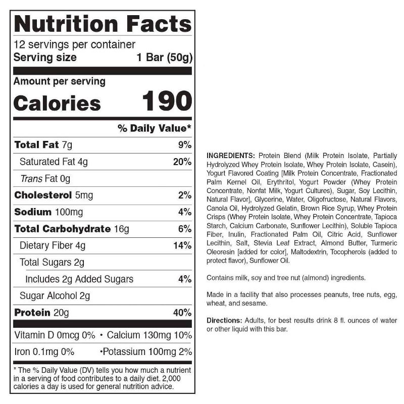 Zone Perfect Macros Fruity Cereal Nutrition Bars - 5ct