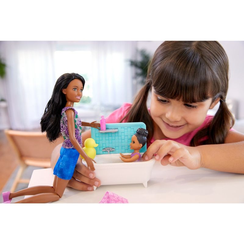 Barbie Skipper Babysitters Inc. Doll & Playset - Dark Hair